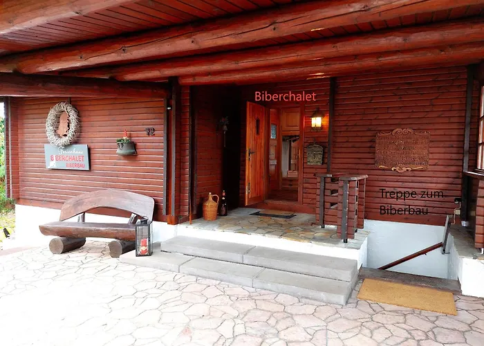 Ferienhaus BIBERCHALET und BIBERBAU